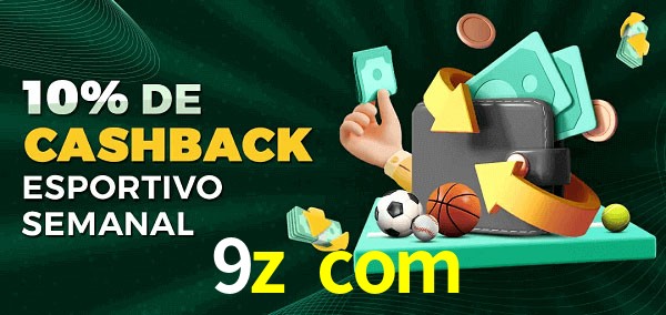 10% de bônus de cashback na 9z com